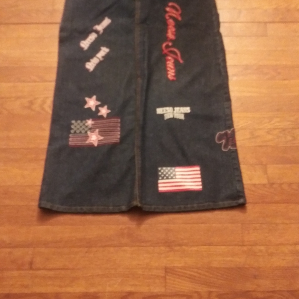 "Throwback Jean Skirt" - Picture 3 of 8